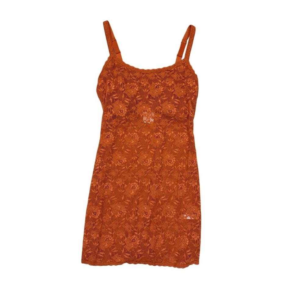 NWT Cosabella Never Say Never Curvy Foxie Chemise M Sahara Lace Slip Nightgown